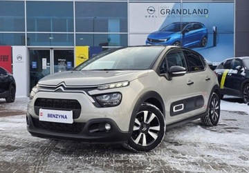 Citroen C3 III Hatchback Facelifting 1.2 PureTech 83KM 2023 Citroen C3 1.2 83KM Shine - Salon PL Serwis ASO Gwarancja FV23 1.2 83KM, zdjęcie 1