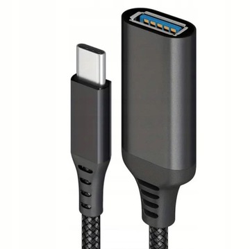 Переходник USB C на USB 3.0 OTG кабель типа C для телефона-ноутбука