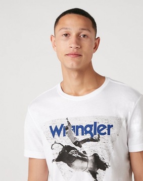 WRANGLER SS MĘSKA KOSZULKA T-SHIRT NADRUK XL