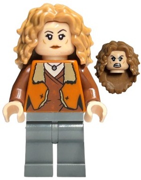 LEGO Minifigurka Harry Potter hp463 Madam Rosmerta - Dark Bluish Gray Legs