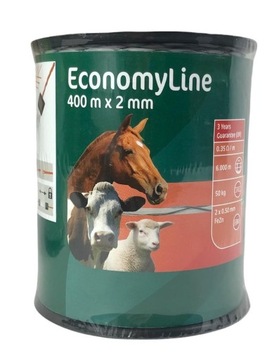 Plecionka 400m x 2mm linka biała EconomyLine AKO