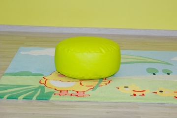 КРУГЛЫЙ ПУФ 40x18, ПУФ ИЗ ЭКО КОЖИ, ЦВЕТА