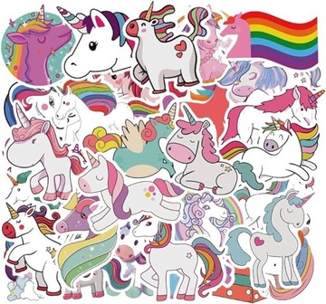 КРАСИВЫЕ НАКЛЕЙКИ ДЛЯ ДЕТЕЙ С ЕДИНОРОГОМ НАБОР «ЕДИНОРОГ»