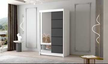 ШКАФ РАЗДВИЖНЫЙ Fado III 120см с зеркалом ШКАФ