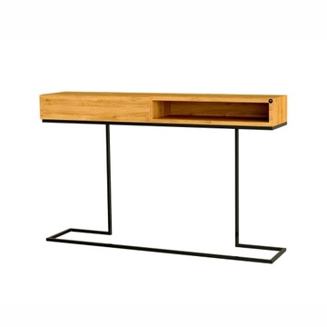 KONSOLA 140 cm DREWNO LITE DĄB OLCHA SKD-325