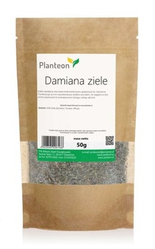 Ziele Damiana do zaparzania na napar herbata 250g