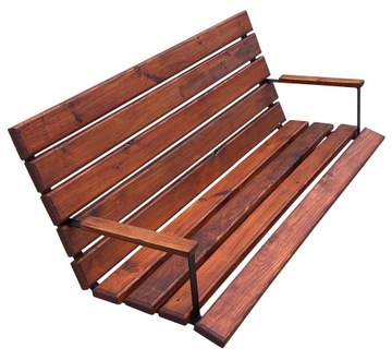 Noga Bok Huśtawki Ogrodowej Nogi Stalowe Ławki KOMPLET ze Śrubami i Hakami