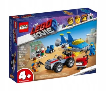 LEGO MOVIE 70821 МАСТЕРСКАЯ ЭММЕТА И БЕНКА