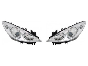 REFLEKTORY LAMPY PEUGEOT 307 SW CC 05-09 TYC L+P