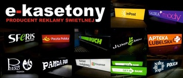 Двусторонний светодиодный световой короб 100х50 см.