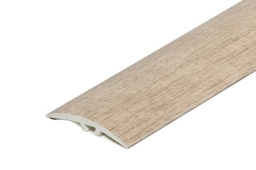 Listwa progowa PVC wcisk 40mm 2w1 Cezar L= 1,80m Dąb Avero
