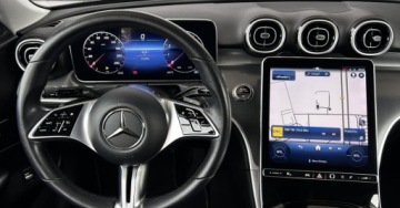 Mercedes Klasa C W206 Limuzyna 1.5 180 170KM 2022 Mercedes-Benz Klasa C Salon PL Od Dealera Kamera Czujniki Android CarPlay, zdjęcie 12