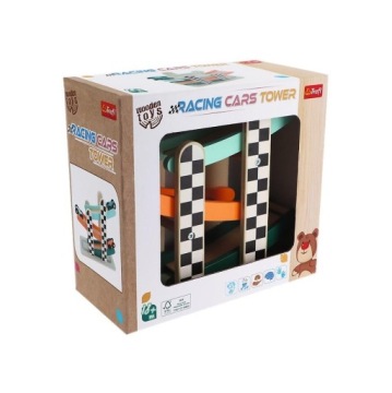 Іграшка дерев'яна - Racing cars tower TREFL Колектив авторів