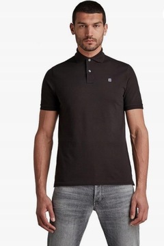 Koszulka Polo T-Shirt Czarna G-Star Raw roz.L