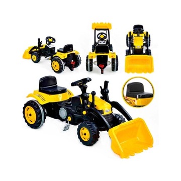 WOOPIE Traktor Na Pedały Farmer MaxTrac Classic Ły
