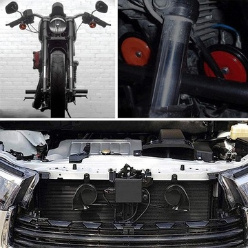 ДВОЙНОЙ АВТОМОБИЛЬНЫЙ СИГНАЛ, 2 ШТ. 300 ДБ, ОЧЕНЬ ГРОМКИЙ СИГНАЛ 12 В