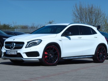 Mercedes GLA I Off-roader AMG 45 AMG 360KM 2014 Mercedes GLA 45AMG Night Edition1 Pamięci Harman 20” nappa Blis Kamera ILS, zdjęcie 3