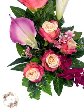 НАБОР РАШ, ИСКУССТВЕННЫЕ ЦВЕТЫ, НА МОГИЛУ, КЛАДБИЩЕ