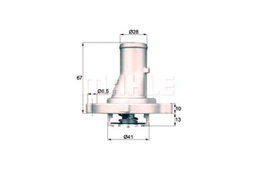 ТЕРМОСТАТ MAHLE 75813190 5459580 7545958 46807285