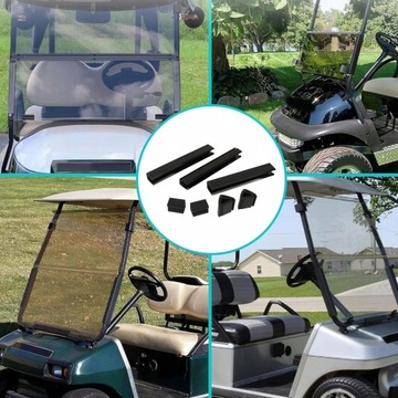 KLIPSY KLIPSOM NA PRZEDNIĄ SZYBĘ PRAKTYCZNY I WYTRZYMAŁY DLA WÓZKA GOLFOWEG
