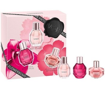 Viktor & Rolf Flowerbomb / Ruby Orchid / Nectar EDP 3x7ml Zestaw