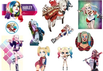 Tymczasowe Tatuaże Zmywalne Harley Quinn