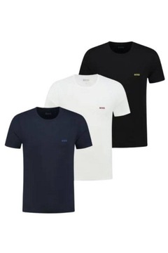 A43 HUGO BOSS t-shirt koszulka 3 PACK rozmiar M