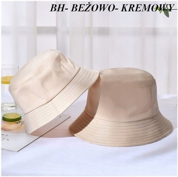 BUCKET HAT CZAPKA 2W1 KAPELUSZ RYBACKI DWUSTRONNY