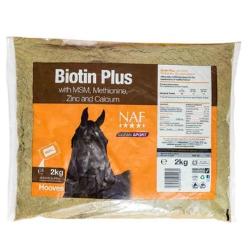 NAF BIOTIN PLUS 2KG - biotyna dla konia