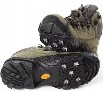 ПРОТИВОСКОЛЬЗЯЩИЕ КОШКИ БАДЫ УНИВЕРСАЛЬНЫЕ РУЧКИ 35-43