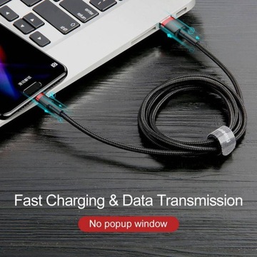 Кабель Baseus Cafule — кабель USB — USB-C, 2 А, 2 м