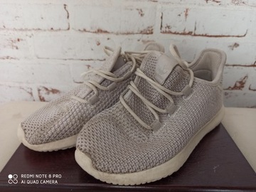 DZIEWCZĘCE BEŻOWE BUTY ADIDAS TUBULAR SHADOW R 30
