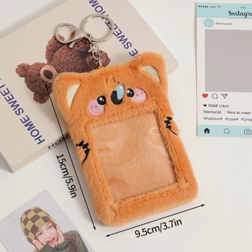 Kpop Idol etui na karty z uchwytem na karty Mini ramka na zdjęcia Kpop Idol
