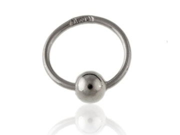 Kolczyk srebrny na chrząstke ucha kn135