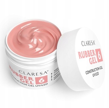 CLARESA RUBBER GEL СТРОИТЕЛЬНЫЙ ГЕЛЬ СТРОИТЕЛЬНЫЙ Тиксотропный ВЫБОР ЦВЕТА 45 г