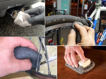 ZESTAW DO POLEROWANIA METALU 3 x WEŁNA STALOWA + PASTA K2 ALUCHROM POLERKA