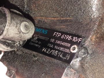 ČERPADLO VSTŘIKOVAČE FORD FUSION 9641852080 1.4 68KM 02-12