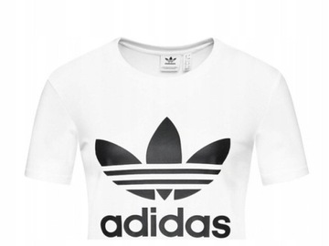 KOSZULKA damska ADIDAS TREFOIL t-shirt biały GN2899 40 L