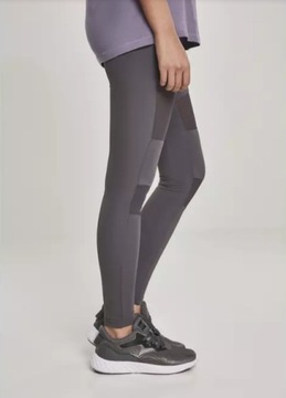 URBAN CLASSICS LEGGINSY SZARE DOPASOWANE 34XS 1ZCQ