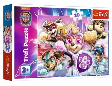 PSI PATROL FILM MIGHTY MOVIE Trefl Puzzle 30 EL 18298