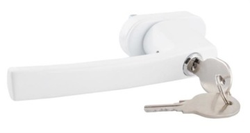 Алюминиевая ручка с ключом для защиты окон