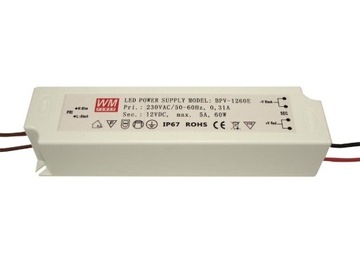 ZASILACZ LED 60W 12V 5A IP67 oraz 36W 100W 150W
