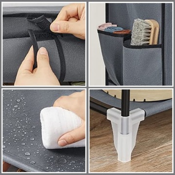 МАТЕРИАЛ ОБУВЬ ШКАФ ПОЛКА ДЛЯ ОБУВИ КНИЖНЫЙ ШКАФ XL ОРГАНАЙЗЕР 9 ПОЛОК