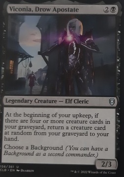 Magic The Gathering: Viconia, Drow Apostate