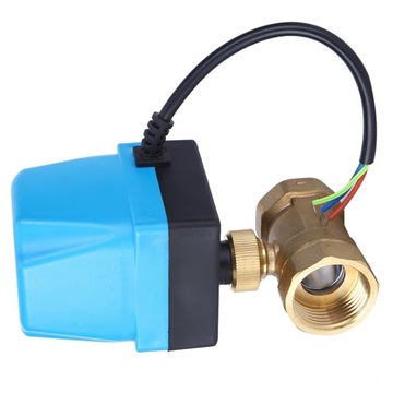 ELEKTROZAWÓR KULOWY 1cal 220V DN25 siłownik