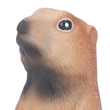 Игрушка-статуэтка сурка, фигурка дикого животного, мод