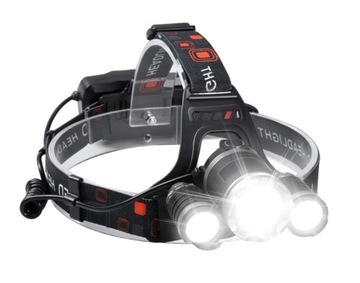 МОЩНАЯ ФАРА 3x СВЕТОДИОДНАЯ ФАРА CREE XM-L T6