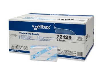 Ręczniki składane V Celtex 3000 szt(15X200), 21x25 cm, 100%celuloza TORK H3
