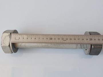 ŚRUBA HV M36 x 235 10.9 Z NAKRĘTKĄ I PODKŁADKAMI