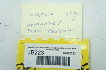 JB223 LEXUS RX II RX400H SVAZEK MOTORU HYBRID